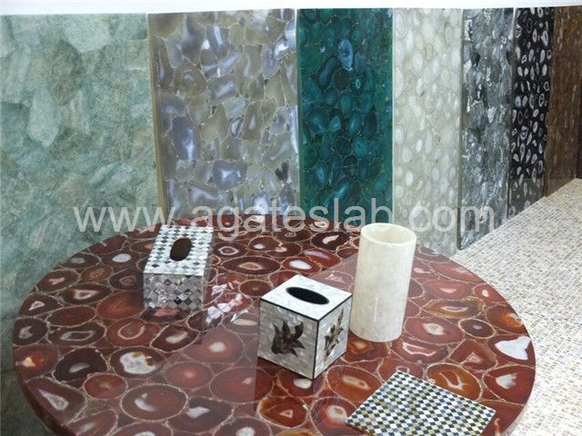 Agate stone table top (2)